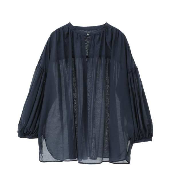 SOFFITTO「《定番》コットンシルクボリュームスリーブブラウス」|シャツ・ブラウス|