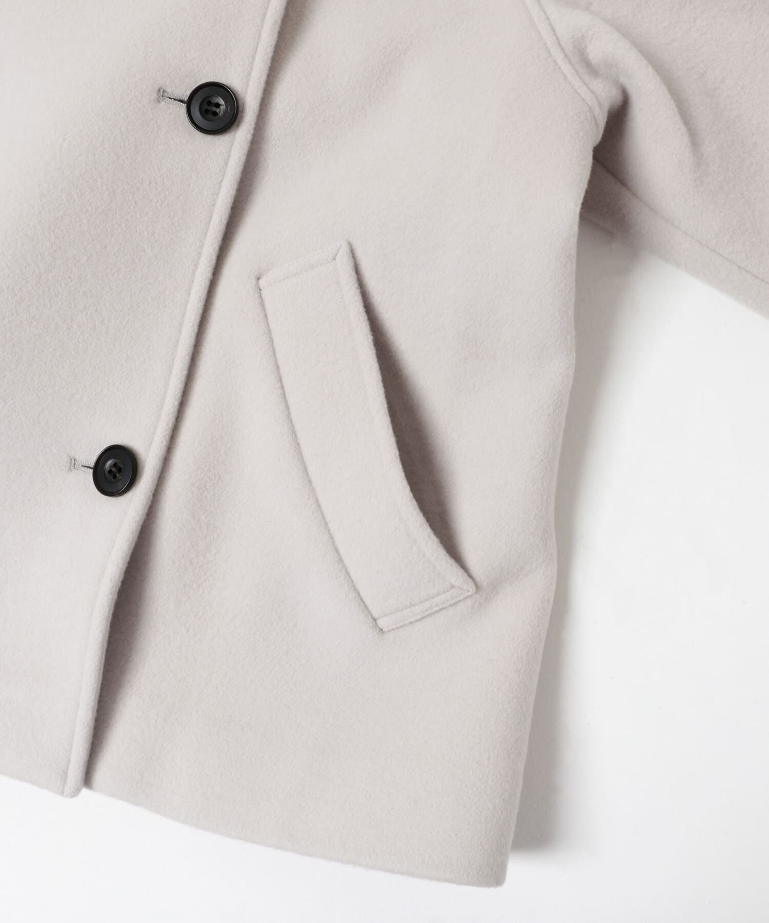 URBAN RESEARCH ROSSO「スーパー140シャルム2WAYカラーコート」|ノーカラーコート|