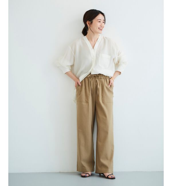 le.coeur blanc「アサレチックイージーワイドパンツ」|その他|