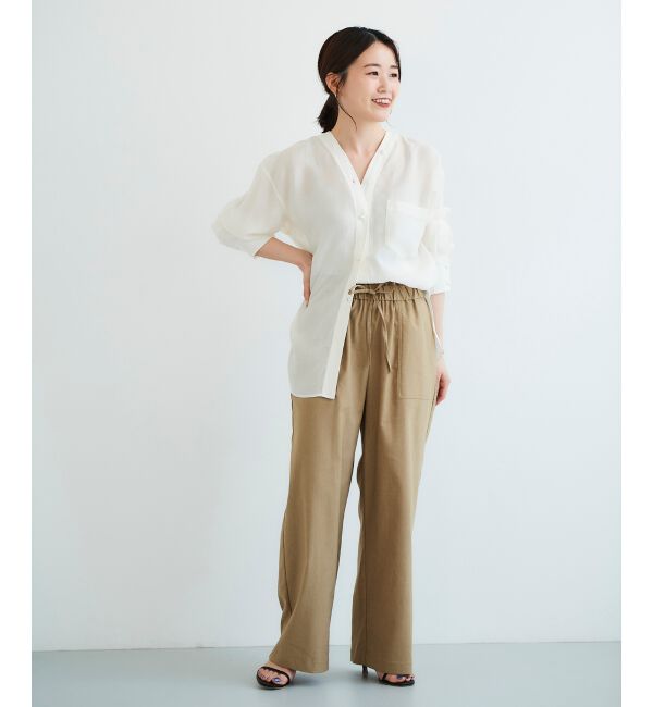 le.coeur blanc「アサレチックイージーワイドパンツ」|その他|