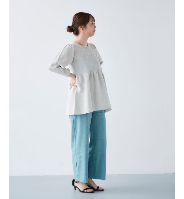 le.coeur blanc「アサレチックイージーワイドパンツ」|その他|