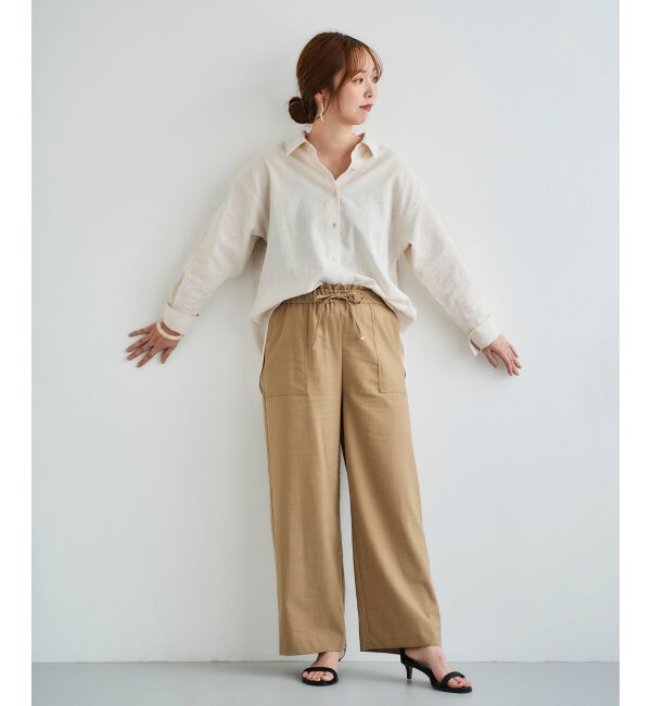 le.coeur blanc「アサレチックイージーワイドパンツ」|その他|