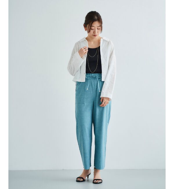 le.coeur blanc「アサレチックイージーワイドパンツ」|その他|