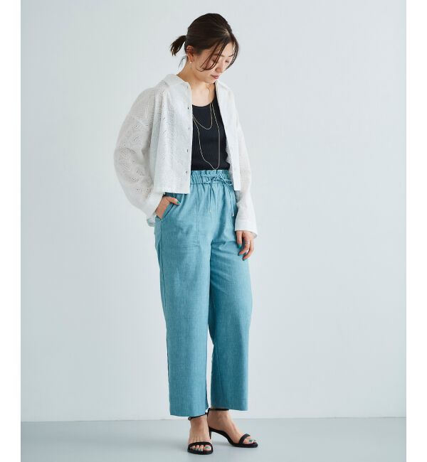 le.coeur blanc「アサレチックイージーワイドパンツ」|その他|