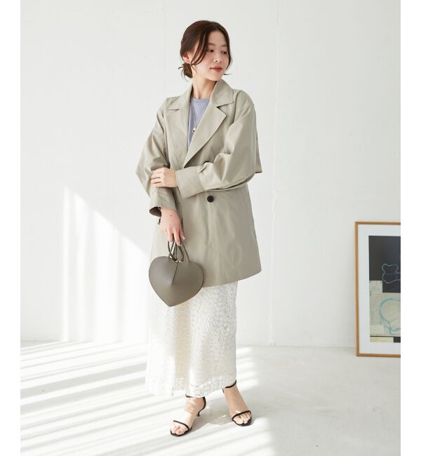  「フラワー刺繍レーススカート」|スカート|