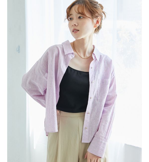  「CICA加工カップツキキャミ」|キャミソール|