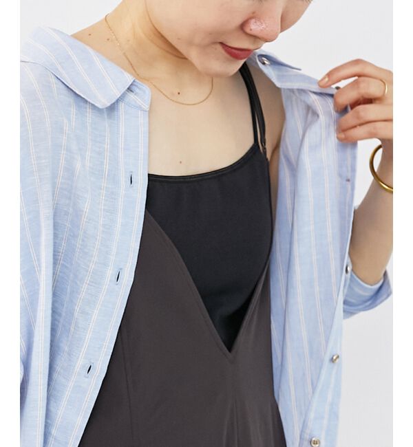  「CICA加工カップツキキャミ」|キャミソール|