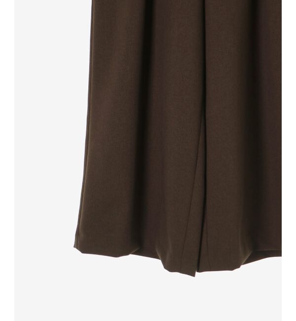  「《手洗い可能》ウールライクフロントタックワイドクロップドパンツ2」|その他|