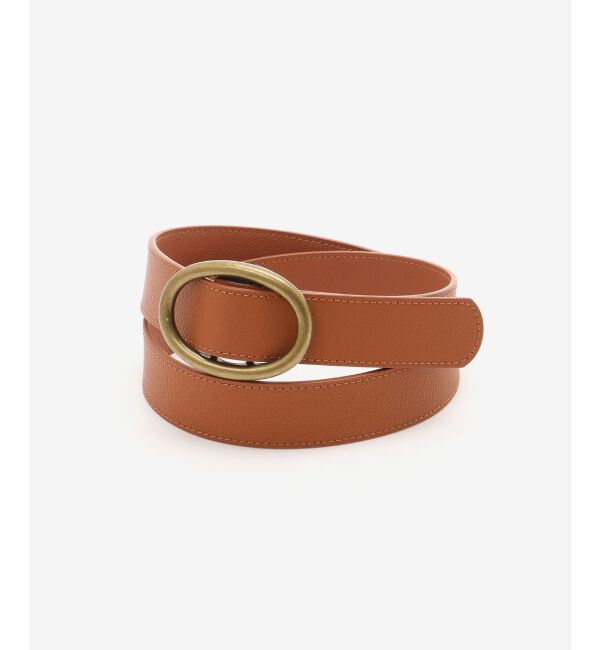  「《WEB限定アイテム》オーバルバックルベルト」|ベルト|