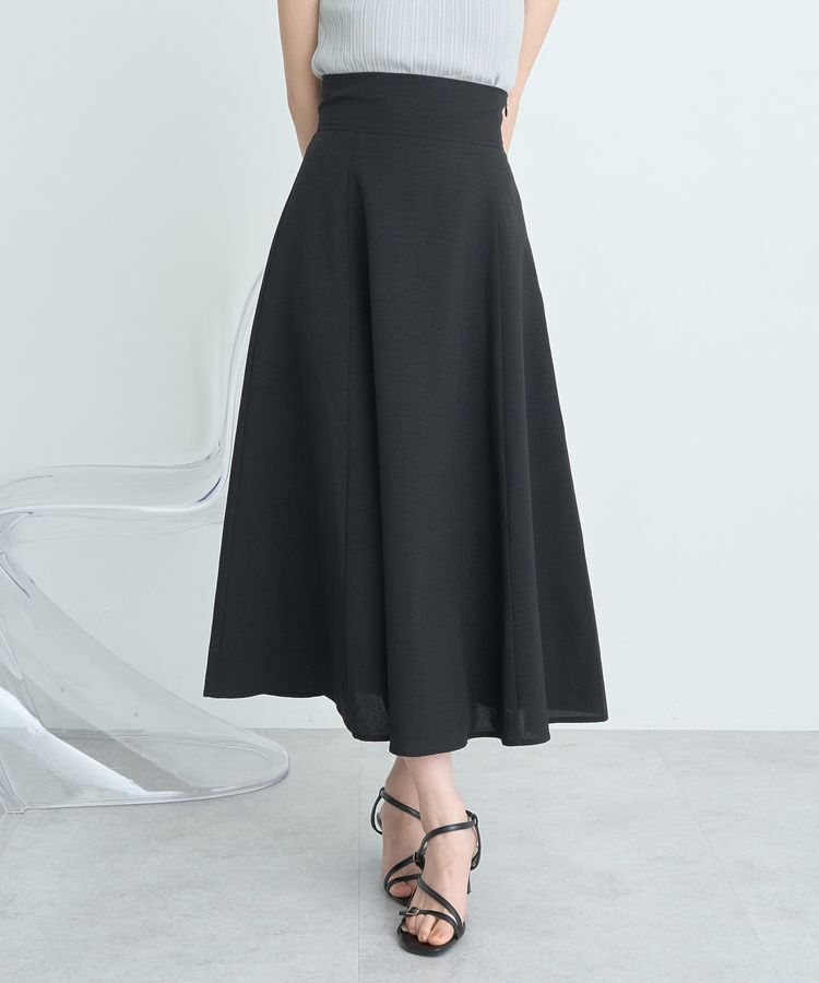 earth music&ecology「バックレースアップスカート」|フレア|