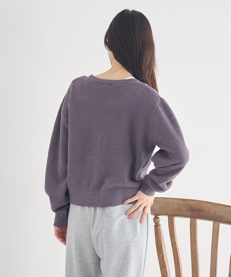 earth music&ecology「miffy/earth モコモコカーディガン」|カーディガン|