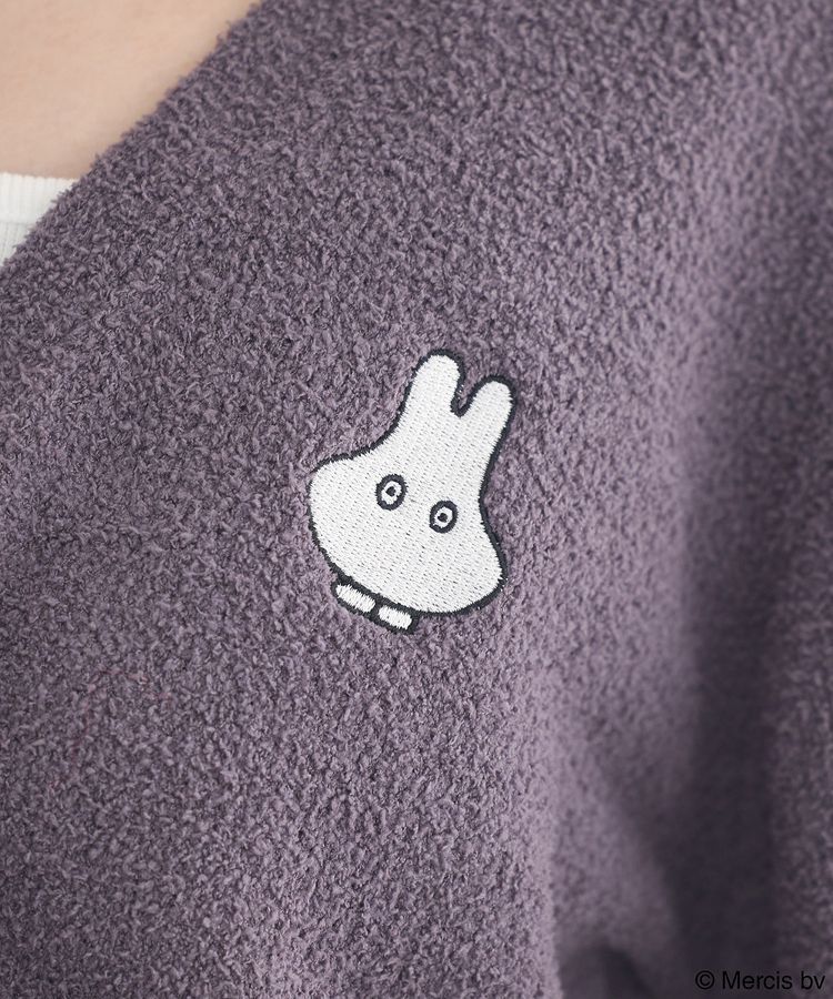 earth music&ecology「miffy/earth モコモコカーディガン」|カーディガン|