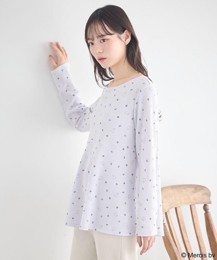 earth music&ecology「miffy/earth おやすみイラストT」|Tシャツ・カットソー|