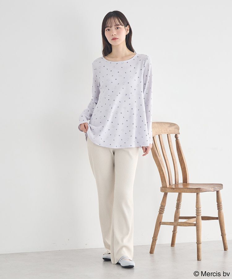 earth music&ecology「miffy/earth おやすみイラストT」|Tシャツ・カットソー|