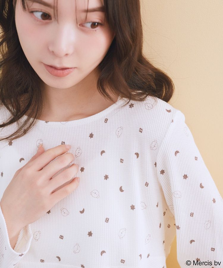 earth music&ecology「miffy/earth おやすみイラストT」|Tシャツ・カットソー|