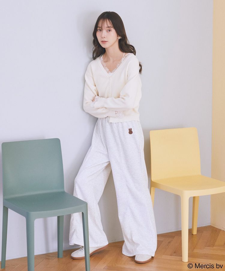 earth music&ecology「miffy/earth 刺繍スウェットパンツ」|その他|