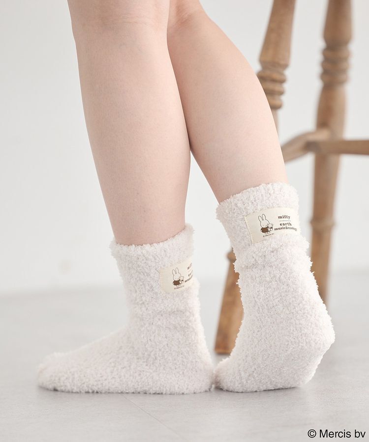 earth music&ecology「miffy/earth タグ付モコモコソックス」|その他|