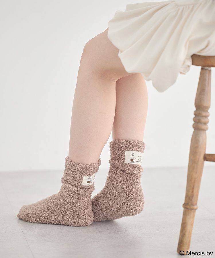 earth music&ecology「miffy/earth タグ付モコモコソックス」|その他|