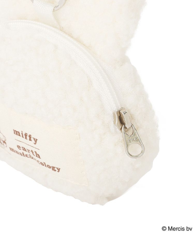 earth music&ecology「miffy/earth タグ付ミニコインケース」|ポーチ|