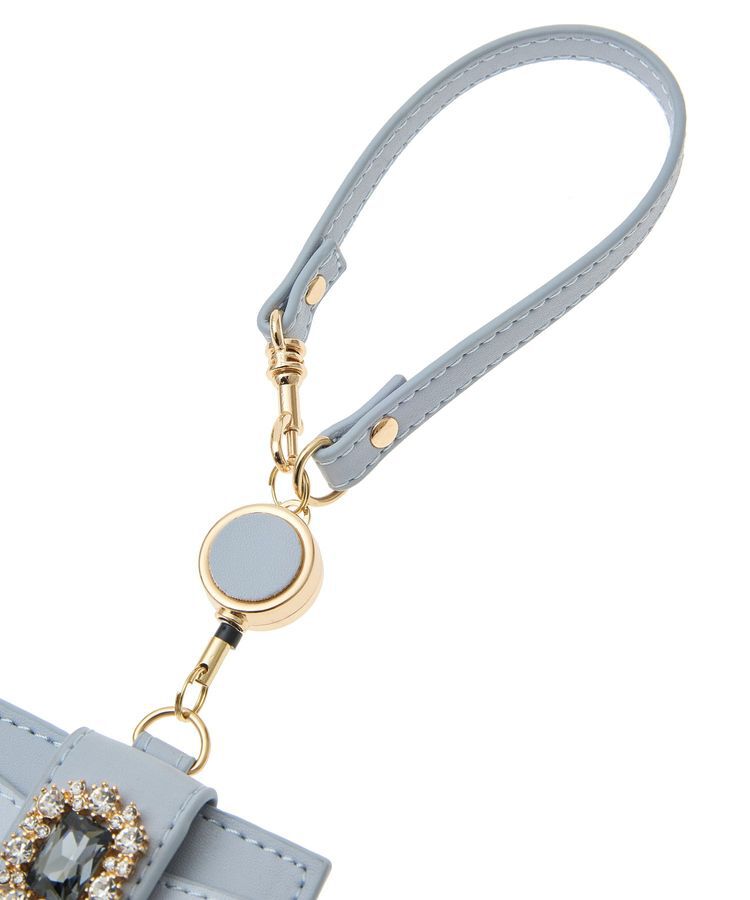 Maison de FLEUR「バイカラービジューリールパスケース」|その他|