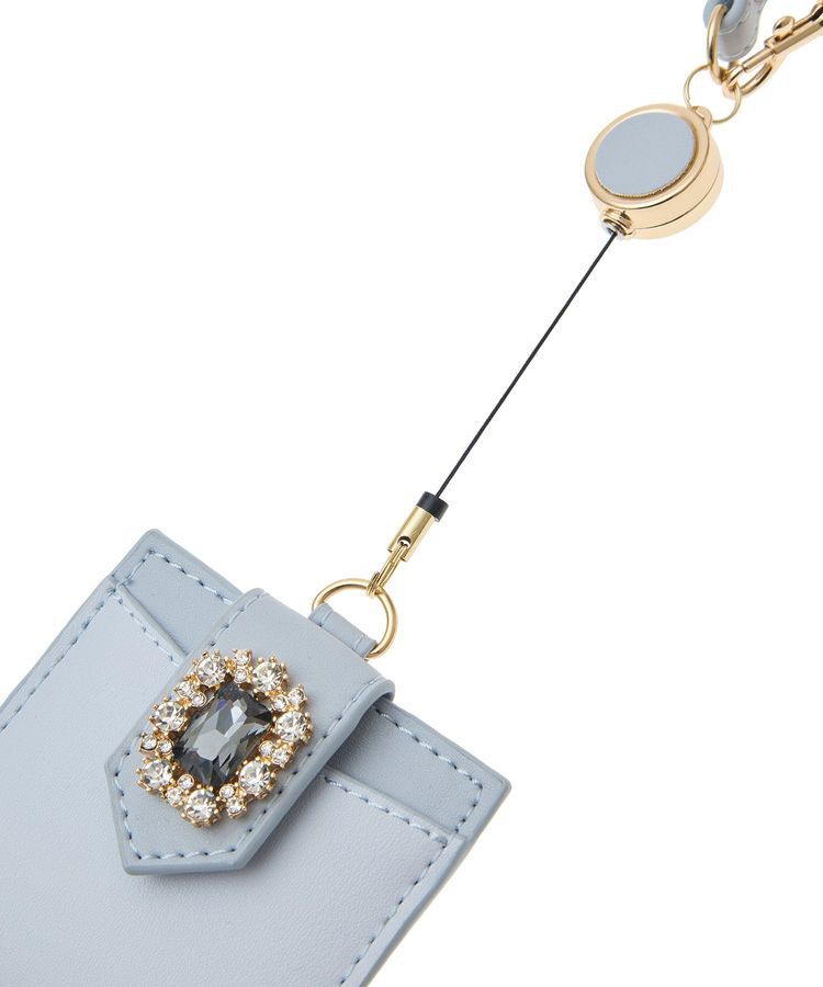 Maison de FLEUR「バイカラービジューリールパスケース」|その他|