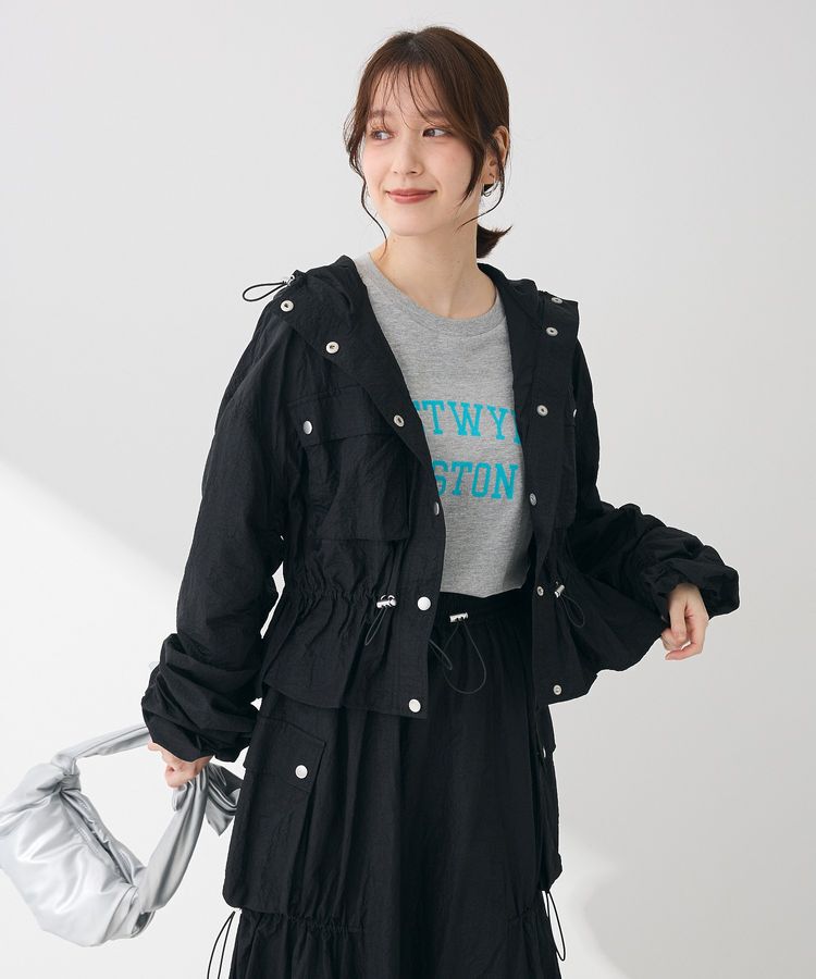 Green Parks「汗染み防止カレッジロゴボックスTシャツ」|Tシャツ・カットソー|