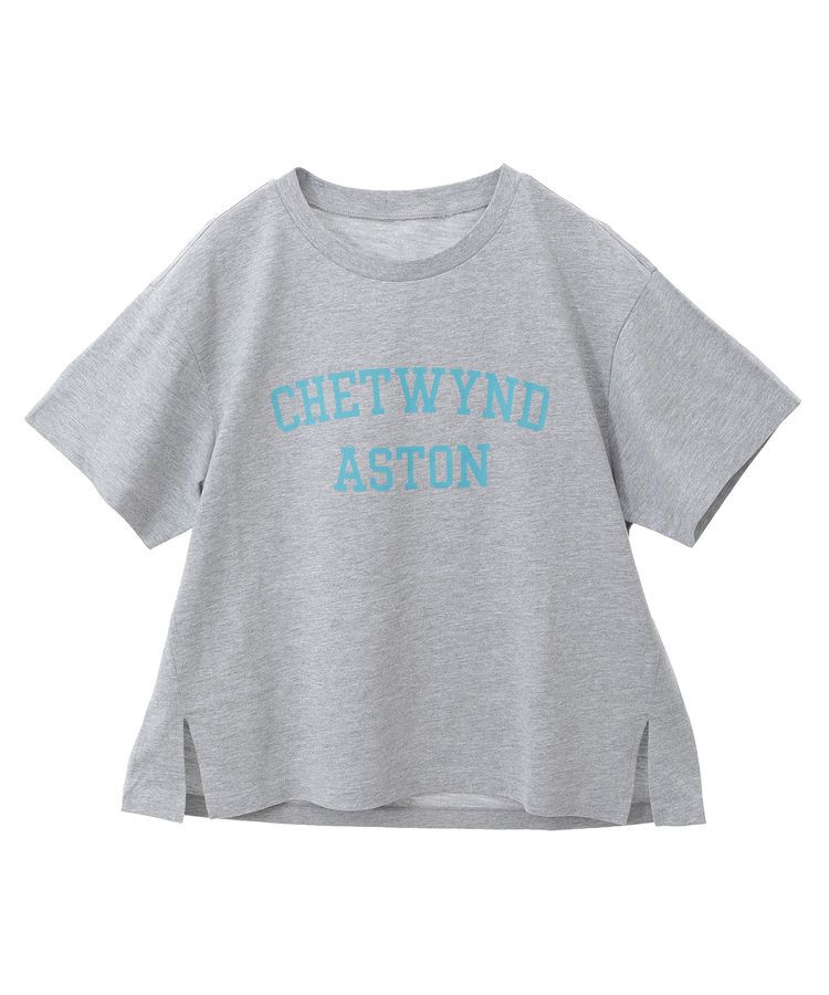 Green Parks「汗染み防止カレッジロゴボックスTシャツ」|Tシャツ・カットソー|