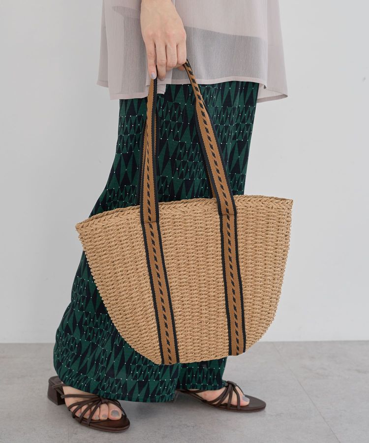 Green Parks「・QUON サマーラージカゴバッグ」|トートバッグ|Beige