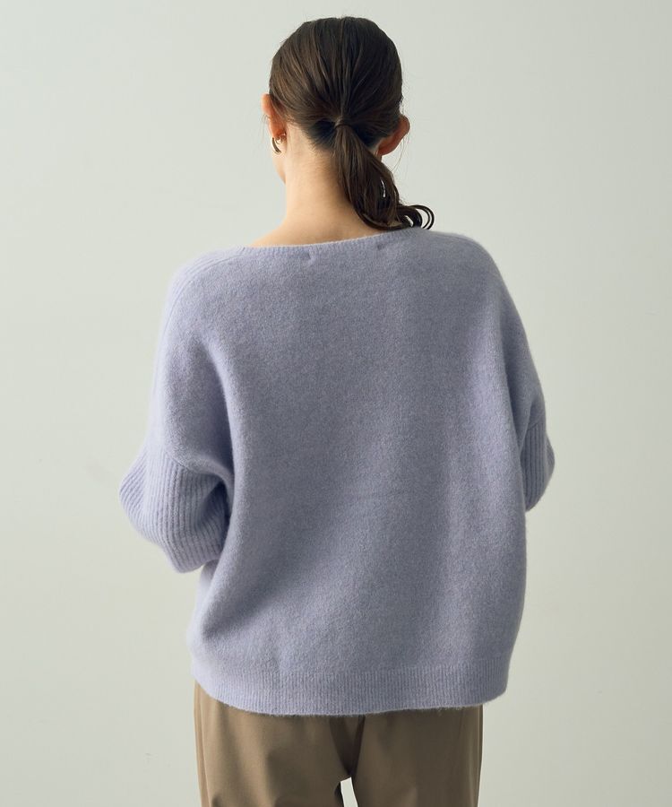 YECCA VECCA「ラクーン混ドルマンニット」|ニット・セーター|