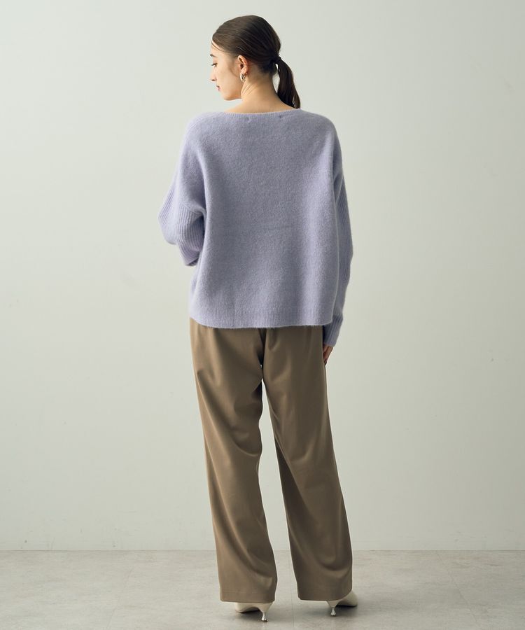 YECCA VECCA「ラクーン混ドルマンニット」|ニット・セーター|