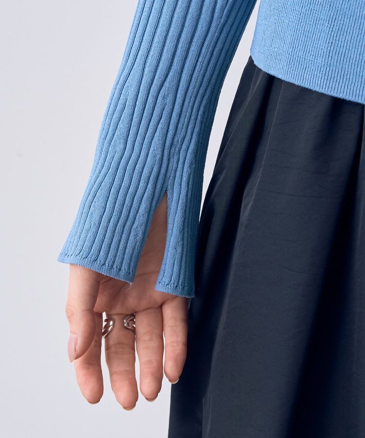 YECCA VECCA「【2点SET】キャミセット襟付きカーディガン」|カーディガン|