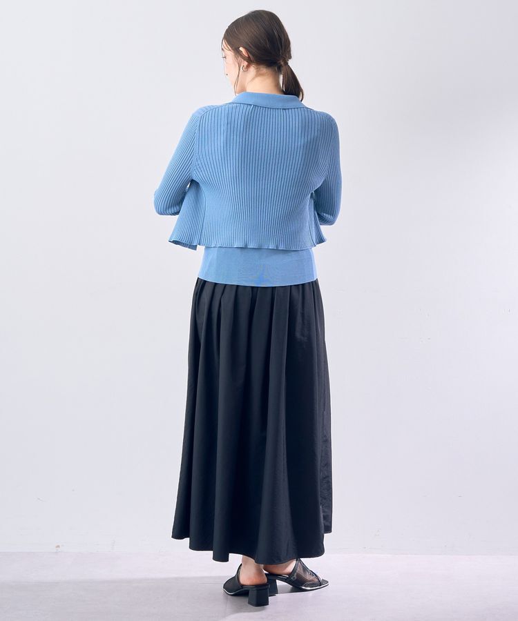 YECCA VECCA「【2点SET】キャミセット襟付きカーディガン」|カーディガン|