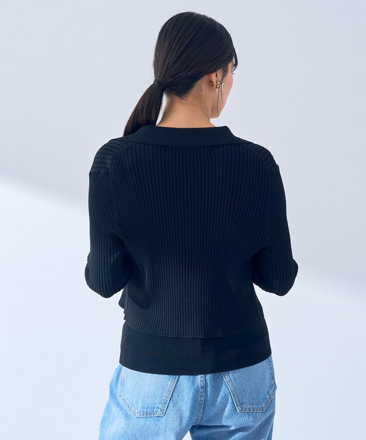 YECCA VECCA「【2点SET】キャミセット襟付きカーディガン」|カーディガン|