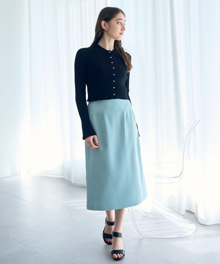 YECCA VECCA「【2点SET】キャミセット襟付きカーディガン」|カーディガン|