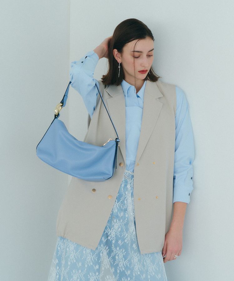 YECCA VECCA「メタルアクセントミニバッグ」|ハンドバッグ|