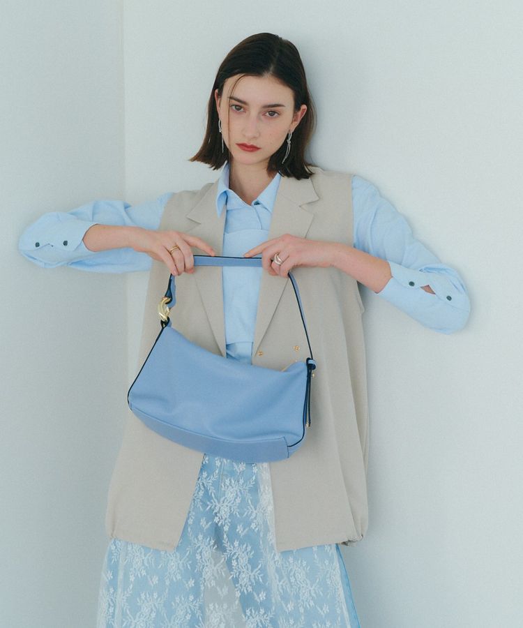 YECCA VECCA「メタルアクセントミニバッグ」|ハンドバッグ|