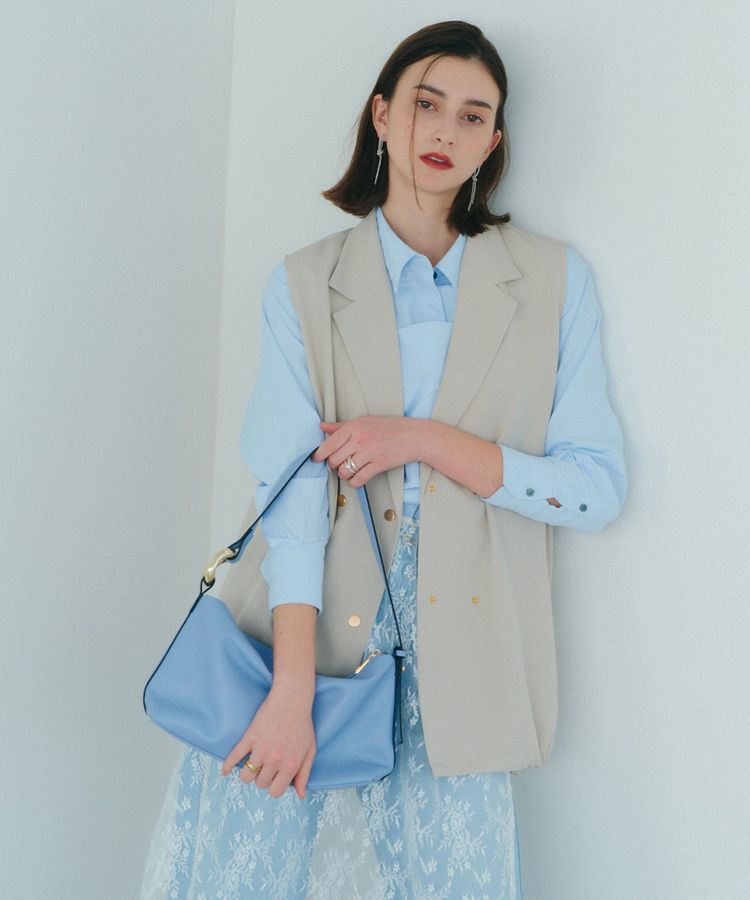 YECCA VECCA「メタルアクセントミニバッグ」|ハンドバッグ|