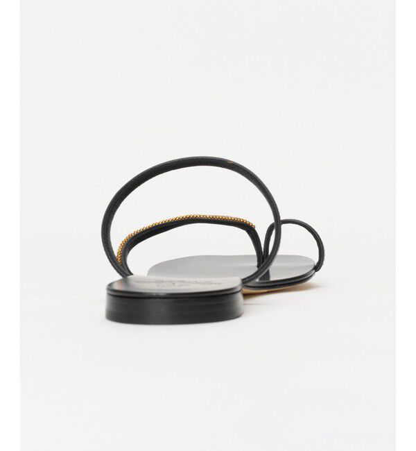 allureville「【il Sandalo of Capri(イルサンダロオブカプリ)】ラインビジューサムトング」|サンダル|