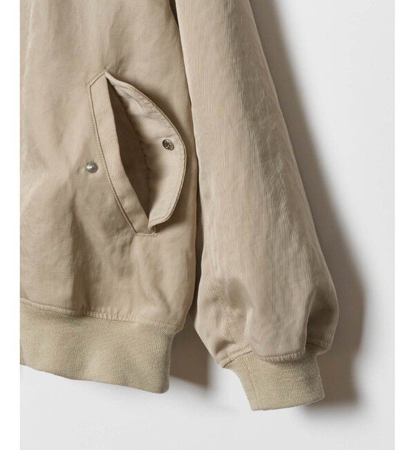 allureville「ナイロンツイルMA-1」|ブルゾン・スタジャン|