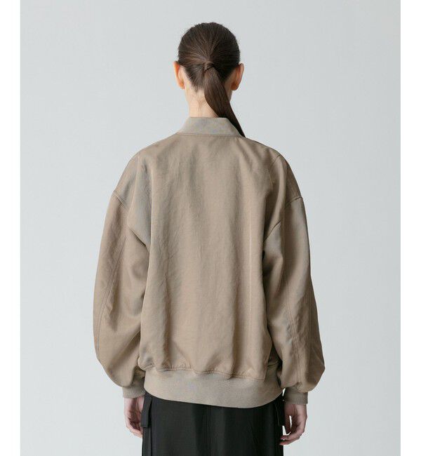 allureville「ナイロンツイルMA-1」|ブルゾン・スタジャン|