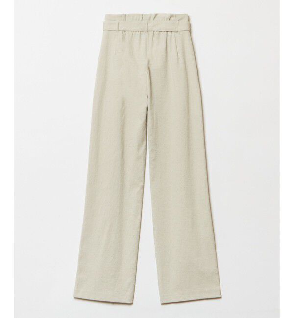 allureville「シェルタリングボタンベルトパンツ」|チノ|