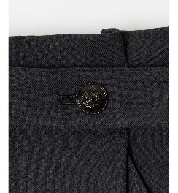 allureville「シェルタリングボタンベルトパンツ」|チノ|