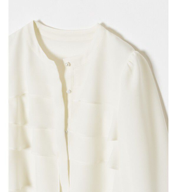 LOULOU WILLOUGHBY「【LOULOU WILLOUGHBY】ティアードフレアブラウス」|シャツ・ブラウス|