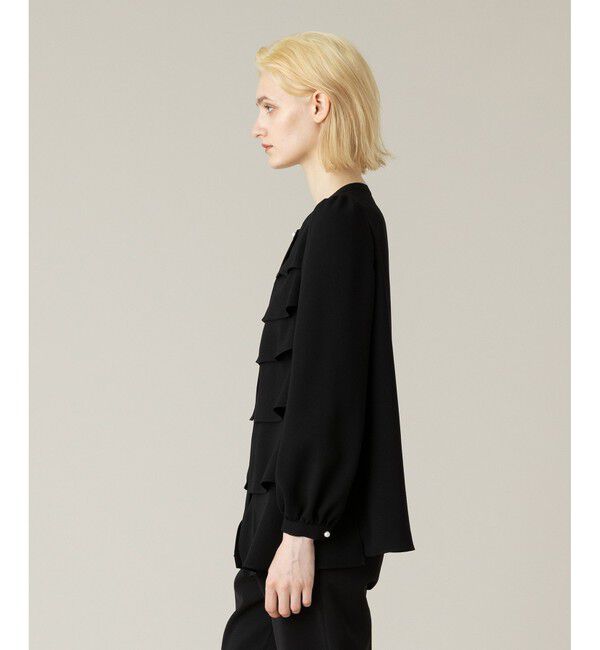 LOULOU WILLOUGHBY「【LOULOU WILLOUGHBY】ティアードフレアブラウス」|シャツ・ブラウス|