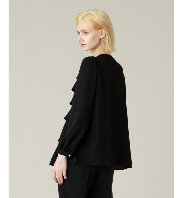 LOULOU WILLOUGHBY「【LOULOU WILLOUGHBY】ティアードフレアブラウス」|シャツ・ブラウス|