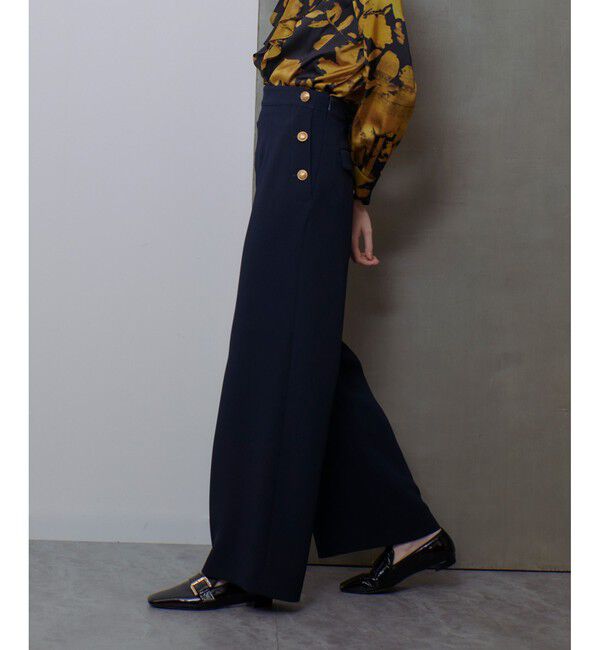 allureville「ダブルクロスマリンパンツ」|チノ|