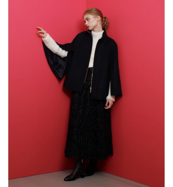 LOULOU WILLOUGHBY「◇【LOULOU WILLOUGHBY】ファーアクセントプルオーバー」|ニット・セーター|