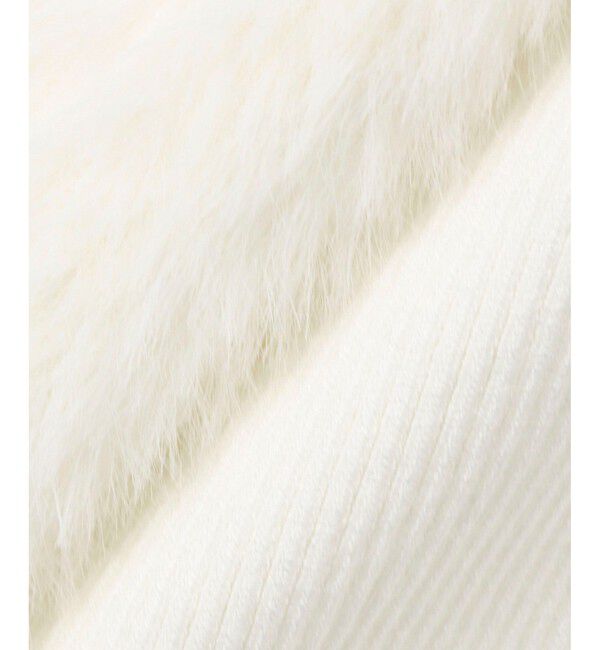 LOULOU WILLOUGHBY「◇【LOULOU WILLOUGHBY】ファーアクセントプルオーバー」|ニット・セーター|