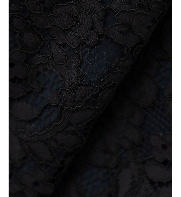 LOULOU WILLOUGHBY「【LOULOU WILLOUGHBY】パイピングキリカエレースワンピース」|ワンピース|