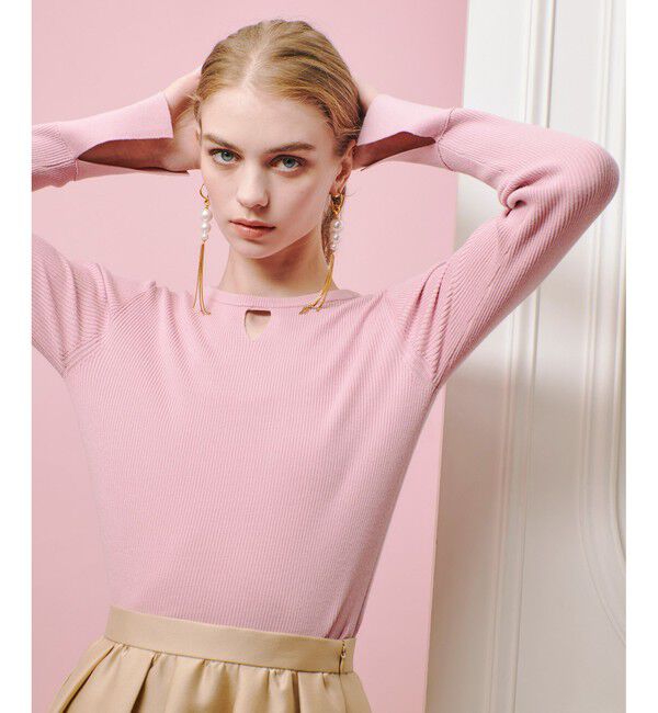 LOULOU WILLOUGHBY「【LOULOU WILLOUGHBY】2WAY RIB プルオーバー」|ニット・セーター|